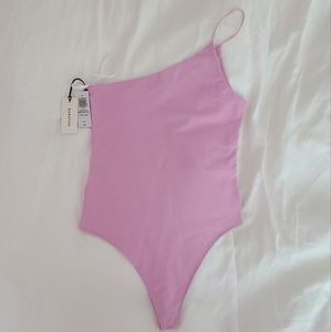 Aritzia Babaton Contour One-Shoulder Bodysuit, Size S